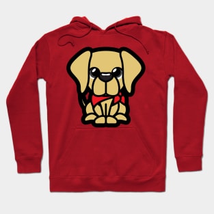 Yellow Labrador Tooniefied Hoodie